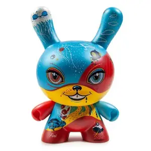 Özel renkli oyuncak/yumuşak PVC vinil oyuncak fabrika Pop Dunny şekil