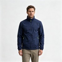 Veste de randonnée sans capuche, softshell, imperméable, coupe-vent, pour la montagne, la randonnée, les voyages et les trajets quotidiens