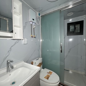 Hoge Kwaliteit 40ft 20ft Staal Geprefabriceerde Mobiele Wooncontainer Uitbreidbaar 2-5 Slaapkamer Villa Draagbare Woning Voor Appartement Gebruik