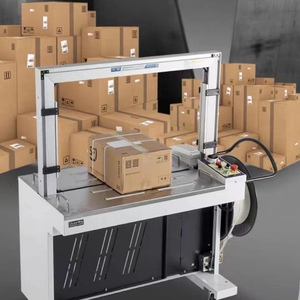 Máquina Automática para Flejar Cajas con Cinta de Polipropileno, Máquina Empacadora para Atar Cajas - Product Image 1