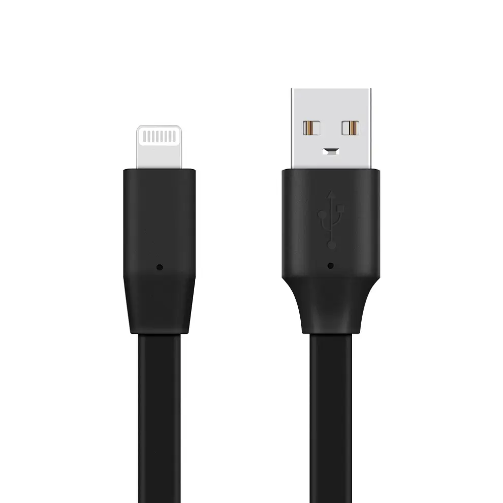 Monoprice MFi Certified Flat Lightning to USB Charge & Sync Cable