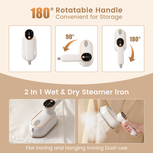 Nueva Plancha Eléctrica Portátil con Pantalla Digital y Vapor, Enchufe Estadounidense, para Uso <span class=keywords><strong>en</strong></span> Hoteles y al Aire Libre - Product Image 2