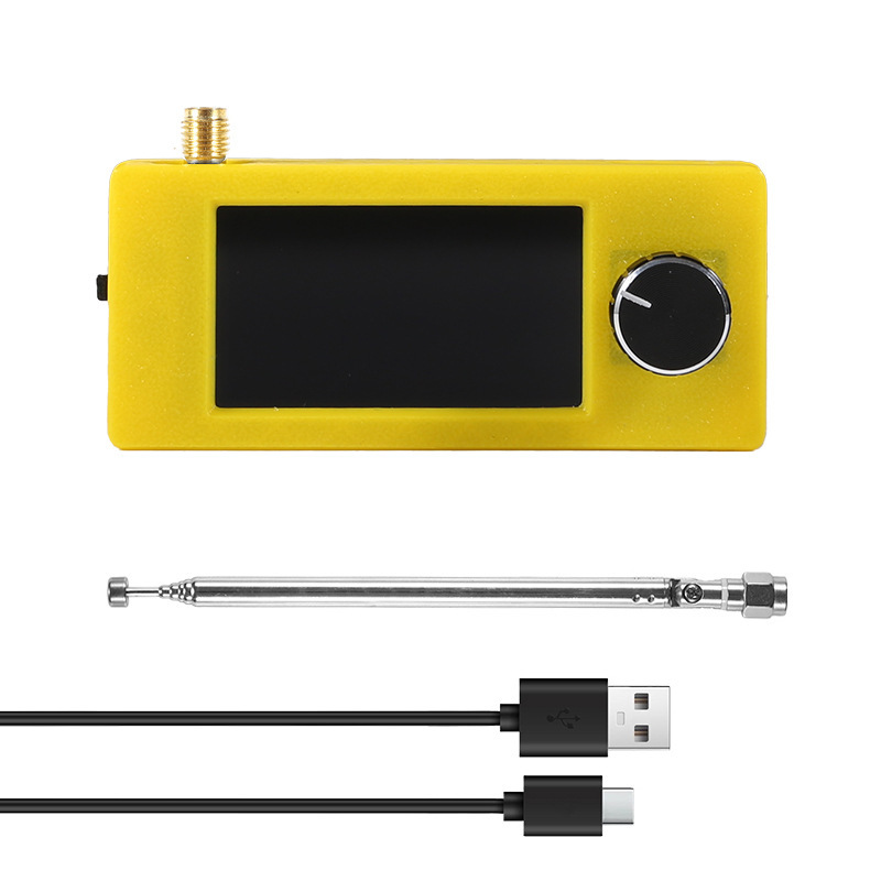 Yellow machine + pull rod antenna + usb