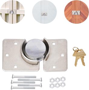 YH9600 مقطورة ثقيلة مستديرة قفل سطح صلب مقوى مجلفن بجودة جميلة ، قفل أمان بمشبك غلق - Product Image 2