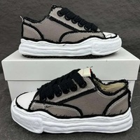 Chaussures en toile de luxe unisexe pour hommes et femmes, style urbain, tendance mode, à lacets, décontractées, pour la marche