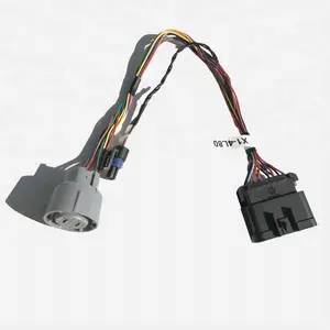 X1-4L80E Transmission cable harness with connector assembly custom wire harness assembly solution OEM