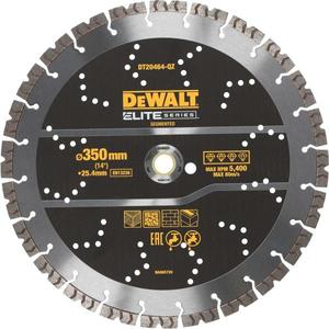 Disque diamanté Dewalt Elite 350 mm segmenté pour béton, brique, pierre - Product Image 1