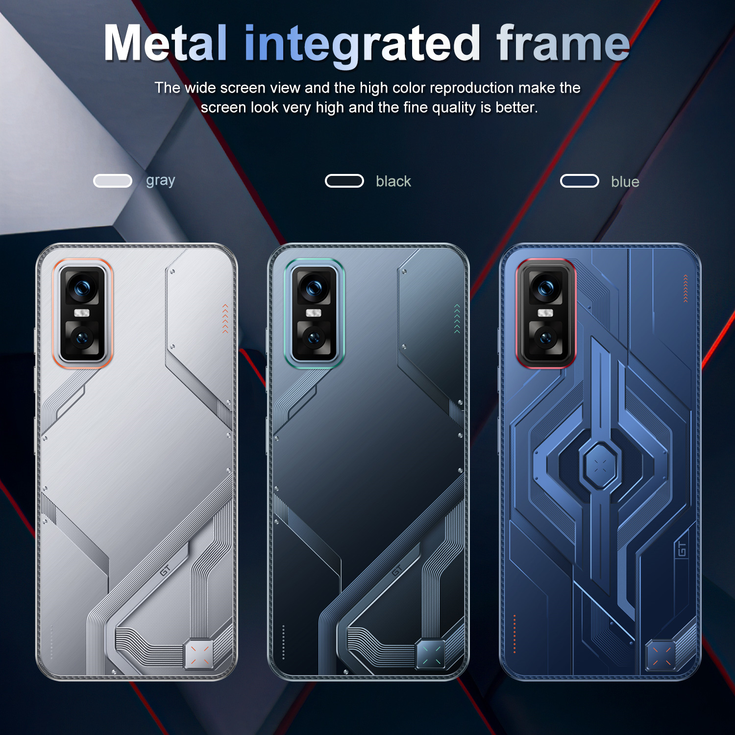 Real GT30 PRO Unlocked 5G Android Big Memory New Gaming Cellphone