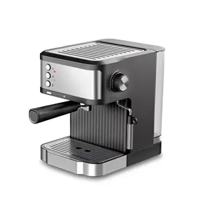 Espresso Koffiezetmachine Thuis Koffiezetapparaat Automatische Oem Cup Hot Steel Rvs Logo Power Style Tank Sets Onderdelen