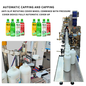 Hoàn toàn tự động làm đầy chất lỏng máy 100-1000ml rửa chén chất lỏng xà phòng lỏng đóng nắp vít nắp định lượng dây chuyền sản xuất - Product Image 2