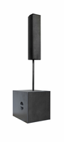 MF18S Caisson de basses actif de 18 pouces-600W RMS pour basses profondes et à fort impact