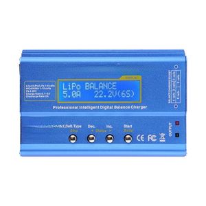 IMAX B6 şarj dengeleyici NIMH/NICD için yeniden tepe modu şarj uzaktan kumandalı helikopter pili için dijital şarj deşarj deşarj - Product Image 1