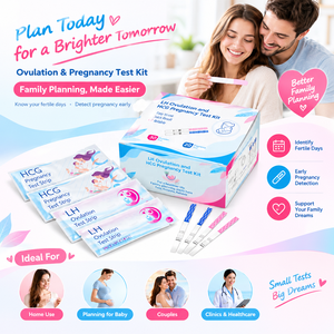 Bandelettes <span class=keywords><strong>de</strong></span> test <span class=keywords><strong>de</strong></span> <span class=keywords><strong>grossesse</strong></span> en une étape, bandelettes <span class=keywords><strong>de</strong></span> test urinaire rapide HCG, bandelettes <span class=keywords><strong>de</strong></span> test <span class=keywords><strong>de</strong></span> <span class=keywords><strong>grossesse</strong></span> précoce à usage domestique, approvisionnement en vrac - Product Image 6