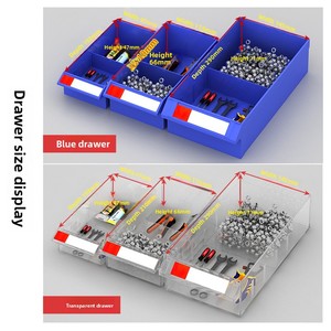 Customizable Metal Steel <b>Tool</b> Trolley <b>Cabinet</b> with Drawer for Component <b>Storage</b> Garage Workshop Organization OEM/ODM Supported - Product Image 3