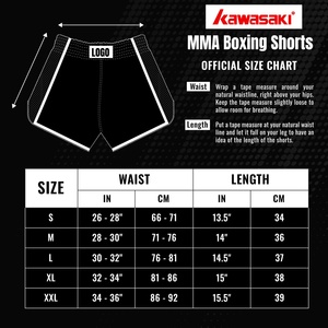 Pantalones Cortos de Grappling MMA con Impresión Personalizada, Elásticos, Transpirables, de Secado Rápido, Poliéster y Spandex, Unisex, para Muay Thai, Kick Boxing, Artes Marciales - Product Image 5