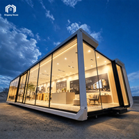 Système de maison intelligente préfabriquée, maison modulaire moderne, maison préfabriquée portable et extensible pour une vie flexible