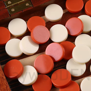 Wholesale Folding Wooden Backgammon Games <strong>Set</strong> <strong>Personalised</strong> Maker Board Dices Color Box Educational Montessori Children's Gift - Product Image 5