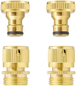 Dễ Dàng Kết Nối Vòi Đồng Thau 3/4 Inch Bộ Kết Nối Nhanh