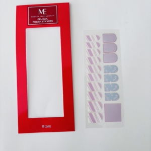 Color degradado 3D <span class=keywords><strong>Gel</strong></span> Polish Toe Nail Wraps <span class=keywords><strong>Verano</strong></span> Diseño encantador Características brillantes Pegatinas y calcomanías de arte caliente - Product Image 4