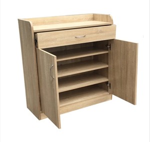 Moderne En Bois <span class=keywords><strong>Meuble</strong></span> De Rangement Étagère À Chaussures <span class=keywords><strong>Meuble</strong></span> Avec Tiroir - Product Image 2