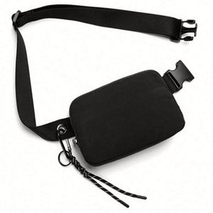 Custom Fashion Women Crossbody Running Belt Bag <b>Waterproof</b> Nylon Fanny <b>Pack</b> Women Sport Bum Waist Bag Chest Bag - Product Image 1