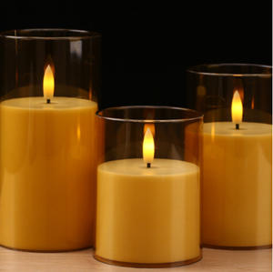 Wholesale <b>Lights</b> Electronic Candles LED Candle Decorationscandles Complete Set of Remote Control <b>Timers</b> Christmas and Wedding - Product Image 2