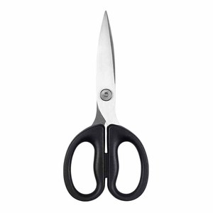 Stainless Steel <b>Kitchen</b> <b>Scissors</b> Straight Head Black Handle For Food Cutting Home Use - Product Image 4