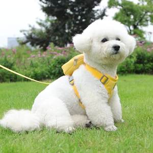 Produits personnalisés respirant réglable réfléchissant chien poitrine gilet harnais petit sac à dos détachable pour collation facile à virer - Product Image 5