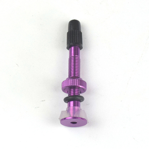 Tige de <span class=keywords><strong>valve</strong></span> de vélo <span class=keywords><strong>Presta</strong></span> à siège en caoutchouc remplaçable - Product Image 3