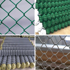 Malla de Alambre de Diamante Estándar de 80x80 mm, Malla de Alambre Galvanizada por Inmersión en Caliente para Seguridad de Parques Infantiles - Product Image 3