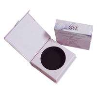 Boîte rigide à fermeture magnétique avec logo personnalisé en gros, boîte d'emballage cadeau personnalisée imprimée pour les couvre-tétons en silicone pour femmes