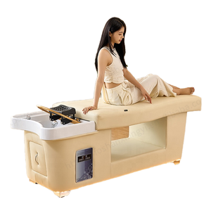 Table de massage électrique en bois JINCHENG pour salon de beauté et spa - Mobilier commercial avec système de circulation d'eau - Product Image 1