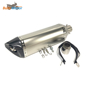 Bulls Motor silenziatore universale silenziatore di scarico <span class=keywords><strong>moto</strong></span> 150CC 250CC <span class=keywords><strong>moto</strong></span> scarico CBR300R Ninja250 Ninja400 Ninja650 - Product Image 2