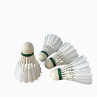 Balles de badminton en plumes de canard ST - Équipement d'entraînement en salle - Fabrication soignée - Trajectoire stable - Le meilleur choix en matière de qualité