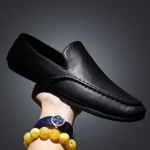 Mocassins de créateur célèbres 2025 pour hommes – Chaussures habillées décontractées en cuir plat pour hommes, très populaires - Product Image 5