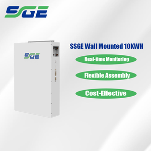 Wall Mounted Solar Lithium <b>Battery</b> Home Energy Storage System 10kWh CAN Portable for <b>Backup</b> Solution Smart Home - Product Image 1