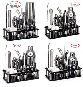 Ensemble de <span class=keywords><strong>shaker</strong></span> à cocktail personnalisé à prix d'usine en Chine Ensembles d'outils de bar Kit de cocktail Cocteleria <span class=keywords><strong>Barman</strong></span> <span class=keywords><strong>Barman</strong></span> <span class=keywords><strong>Shaker</strong></span> à cocktail en verre - Product Image 3