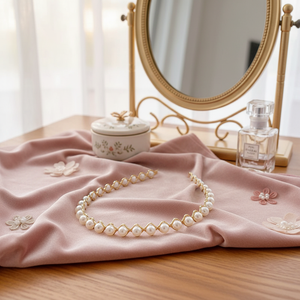 Gran oferta, turbante de flores con cuentas de estilo coreano, diadema para niños en terciopelo satinado, accesorio de moda al por mayor - Product Image 3