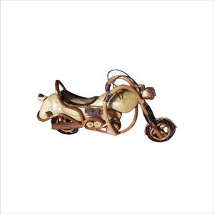 Recuerdo de Motocicleta Hecho a Mano en Madera Pulida - Product Image 2