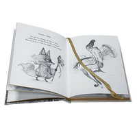 Livre d'estampage à chaud personnalisé de haute qualité pour impression offset couleur or couleur dorée doré bord doré Vente en gros