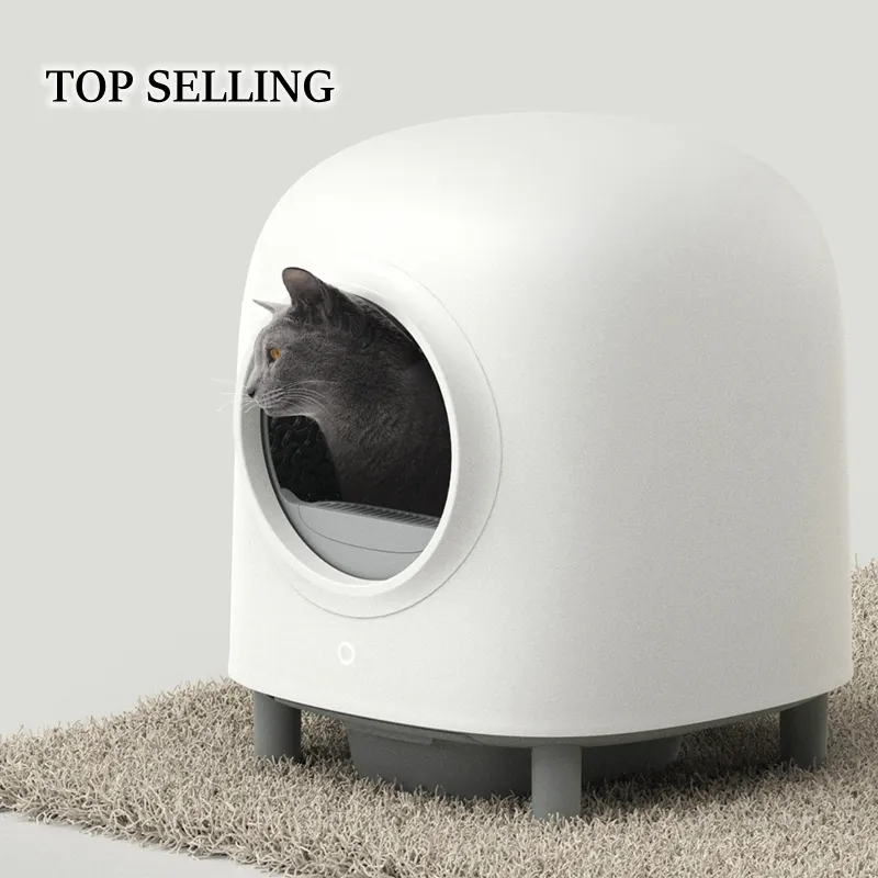 2022 new style hot selling petree WIFI App Control 2-G second generation Automatic Intelligent Cat Litter Box Cat Toilet