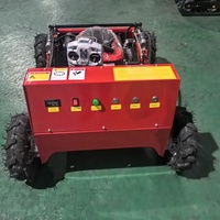Cortacésped a gasolina de 550 mm con control remoto para corte de césped en huertos y jardines, altura de corte de 610 mm, para suministro de marca privada