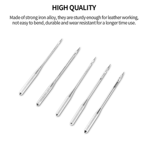 Set de 50 Agujas para Máquina de Coser Universal Doméstica, Tamaños 65/9 75/11 90/14 100/16 110/18 - Product Image 3