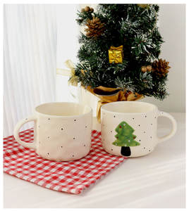 Taza de Café Original de Apple con Diseño de Árbol de Navidad, Linda Taza de Cerámica para Agua, Taza para Desayuno - Product Image 2