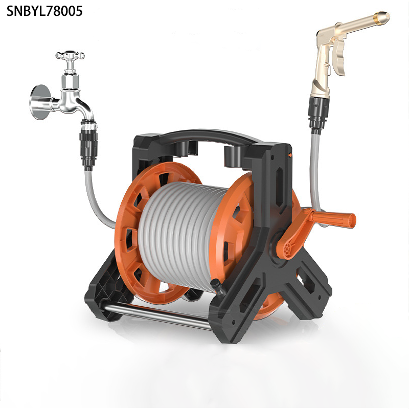 Pistolet de douche à plateau à main + tube de 10 m