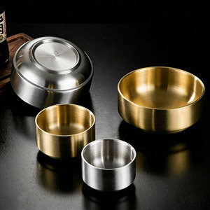 Heavy Duty SUS304 Stainless Steel Small Round Dip Bowl <strong>Stackable</strong> Spice Bowl for Hotel BBQ Shop Factory Direct OEM - Product Image 5