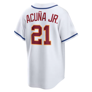 เสื้อเบสบอลทีมเวเนซุเอลาแบบเย็บติดกันรุ่นใหม่ปี 2026 ราคาถูก สไตล์อเมริกัน หมายเลข 21 อาคูน่า จูเนียร์ 1 โชริโอ 23 คอนเทรราส 0 กิเมเนซ 2 อาร์เรซ - Product Image 6