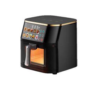 Freidora de Aire Digital de Acero Inoxidable de 10L con Ventana Visual y Control Táctil, Cocina sin Aceite, Convección Inteligente - Product Image 5