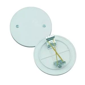 Cover With <b>Clips</b> For Round Built In Box 65 Mm - Product Image 1