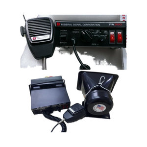 DC12V 200W sirena de señal Federal 122DB sonido de rescate de emergencia PA300 nueva condición accesorio de vehículo de coche - Product Image 4